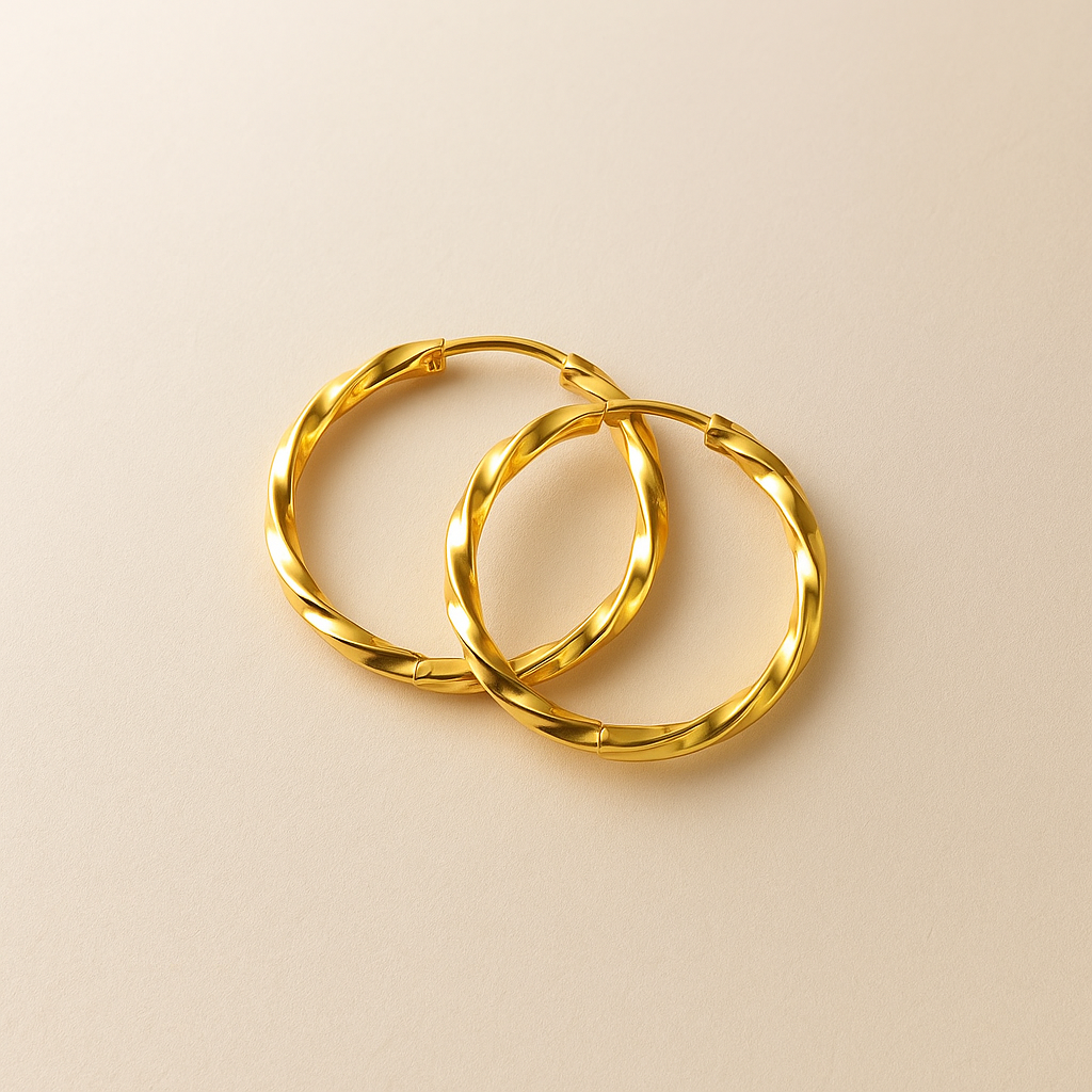 Hoop earrings Estelle