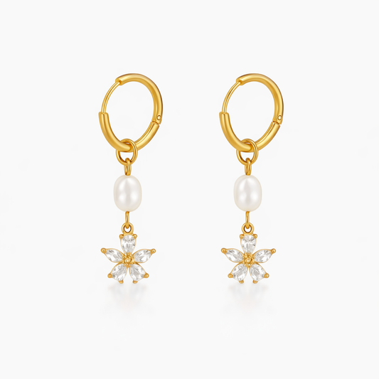 Jasmine Pearl Earrings