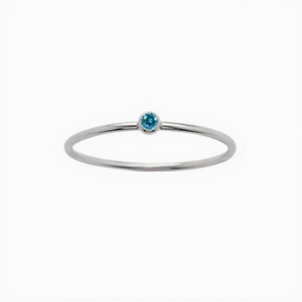 Mini Birthstone Ring