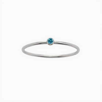 Mini Birthstone Ring