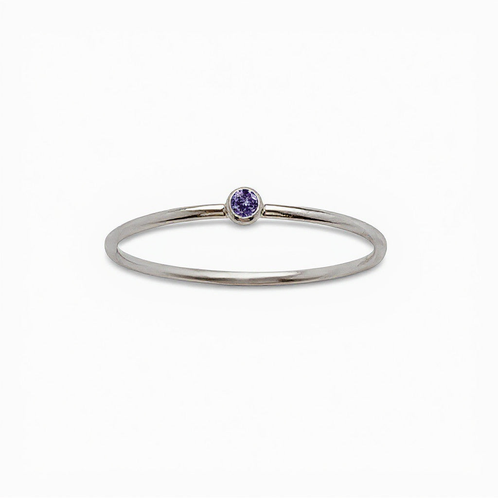 Mini Birthstone Ring