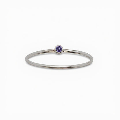 Mini Birthstone Ring
