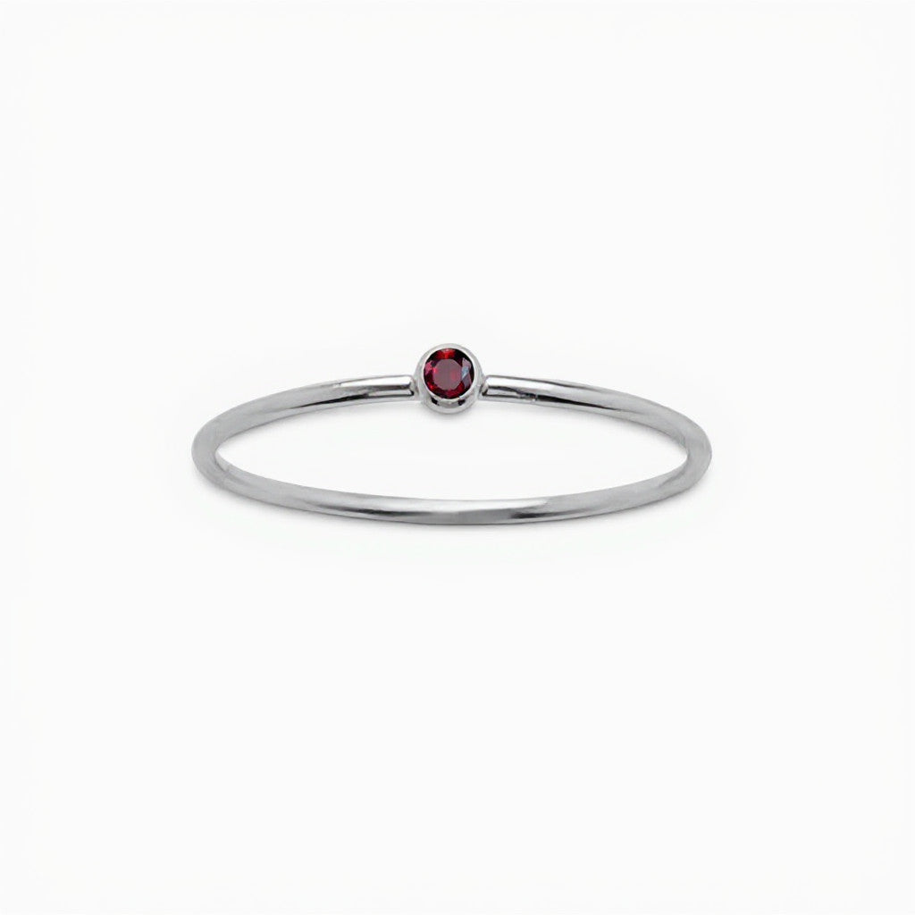 Mini Birthstone Ring