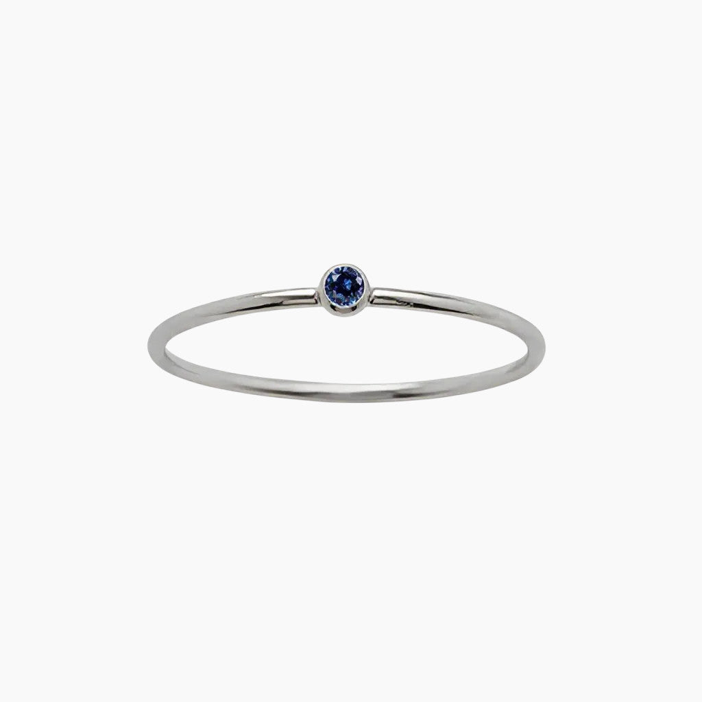Mini Birthstone Ring