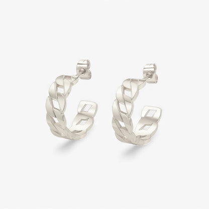 Обеци Кубинска плетка