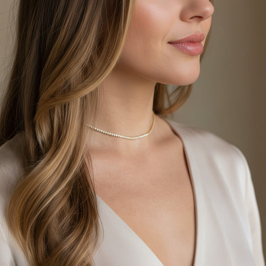 Diamond Fairy Necklace