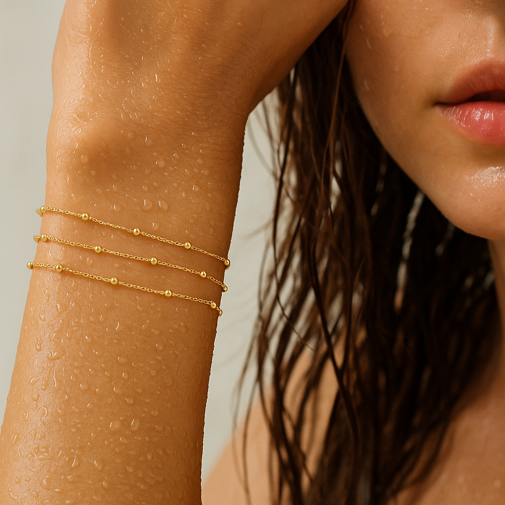 Трислойна Гривна Точици