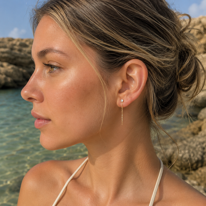 Asymmetrische Ohrringe Zara